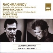 Rachmaninoff, Schnittke, Shostakovich / Gorokhov, et al Rachmaninoff, Schnittke, Shostakovich / Gorokhov, et al