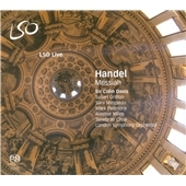Handel :Messiah (in English) (12/10-12/2006) : Colin Davis(cond)/LSO/Susan Gritton(S)/Sara Mingardo(Ms)/etc
