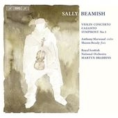 S.Beamish: Violin Concerto, Flute Concerto "Callisto", Symphony No.1