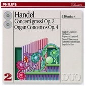 Handel: Concerti grossi; Organ Concertos