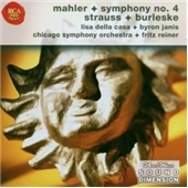 Mahler:Symphony No.4/R.Strauss:Burleske:Fritz Reiner(cond)/CSO/etc