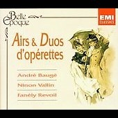 Airs & Duos d'Operettes / Revoil, Bauge, Vallin