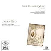 Rare Chamber Music Vol.3 - Paganini, H.A.Hoffmann, F.Hermann Rare Chamber Music Vol.3 - Paganini, H.A.Hoffmann, F.Hermann