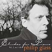 Glass: Etudes for Piano Vol 1 no 1-10 / Philip Glass