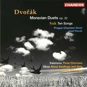 Dvorak: Moravian Duets; Suk, Smetana, Eben / Josef Pancik