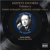 å㡦ϥեå/Heifetz Encores Vol.2 (1946-1947 Recordings)[8112073]