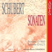 Schubert: Sonaten Vol 3 / Massimiliano Damerini