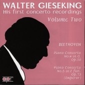 Walter Gieseking - His first concerto recordings Vol 2 / Bohm