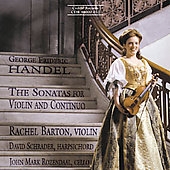 Handel: Sonatas for Violin and Continuo Handel: Sonatas for Violin and Continuo