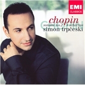 CHOPIN:PIANO SONATA NO.2"FUNERAL MARCH"/SCHERZO NO.1-NO.4:SIMON TRPCESKI(p) CHOPIN:PIANO SONATA NO.2"FUNERAL MARCH"/SCHERZO NO.1-NO.4:SIMON TRPCESKI(p)