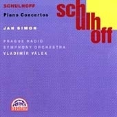 Schulhoff: Piano Concertos / Jan Simon, Vladimir Valek