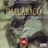 Dall'Abaco: Sonatas for Violin & Continuo (1708)