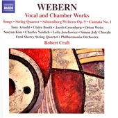 Webern: Vocal and Chamber Works; Schoenberg: Chamber Symphony No.1
