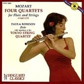 Mozart: Flute Quartets / Robison, Tokyo String Quartet Mozart: Flute Quartets / Robison, Tokyo String Quartet