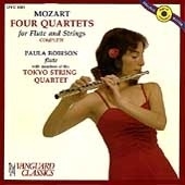 Mozart: Flute Quartets / Robison, Tokyo String Quartet