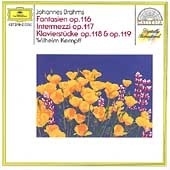 Brahms:Piano Pieces Op116-Op.119 (12/1963) / Wilhelm Kempff(p)