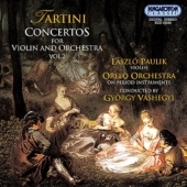 ジェルジ・ヴァシュヘージ/Tartini: Violin Concertos, Vol 2