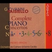 PAISIELLO:COMPLETE PIANO CONCERTOS:NO.1-8:P.SPADA(p/cond)/ST CECILIA CHAMBER ORCHESTRA