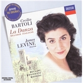 La Danza -Melodie Italiane: Rossini, Bellini, Donizetti, etc (1996) / Cecilia Bartoli(Ms), James Levine(p)