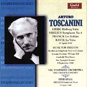 Arturo Toscanini Conducts Grieg, Sibelius, Franck, Ravel