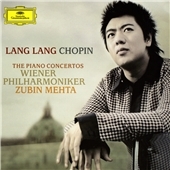 Lang Lang -Chopin: Piano Concertos No.1 Op.11, No.2 Op.21 (6/18-21/2008)  / Zubin Mehta(cond), VPO ［CD+DVD］＜限定盤＞
