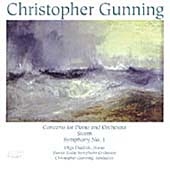 Christopher Gunning: Concerto for Piano and Orchestra; Storm; Symphony No.1