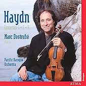 Haydn: Violin Concertos /Destrube, Pacific Baroque Orchestra