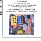 van Delden: Orchestral Works / Haitink, Jochum, Szell