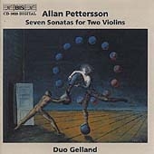 Allan Pettersson: Sonatas for Two Violins Allan Pettersson: Sonatas for Two Violins