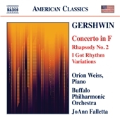 Gershwin: Concerto in F, Rhapsody No.2, I Got Rhythm Variations