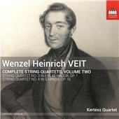 Wenzel Heinrich Veit: Complete String Quartets, Vol. 2