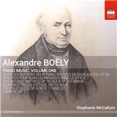Alexandre Boely: Piano Music, Vol. 1
