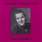 Lebendige Vergangenheit - Tiana Lemnitz - Lieder Vol 2