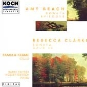 Beach, Clarke: Cello Sonatas / Frame, Snyder, Wierich