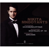 Schumann: Davidsbundlertanze; Beethoven: Bagatelles, Op. 126; Prokofiev: Sarcasms