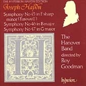 Hyperion Haydn Edition - Symphonies no 45-47 / Goodman