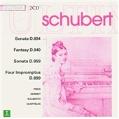 Schubert: Piano Sonata D.894, Fantasy D.940, Sonata D.959, Four Impromtus D.899