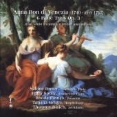 Anna Bon di Venezia: 6 Flute Trios Op.3