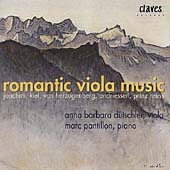 Romantic Viola Music - Joachim, et al / Duetschler, Pantillon