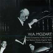 Mozart: Piano Concertos K 365 & K 482 / Badura-Skoda, et al