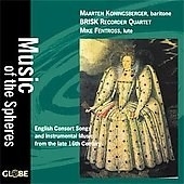 Music of the Spheres / Koningsberger, Brisk Quartet, et al Music of the Spheres / Koningsberger, Brisk Quartet, et al