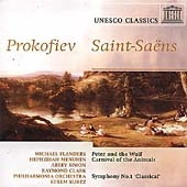 Prokofiev: Peter and the Wolf; Symphony No. 1, Op. 25; Saint-Saens: Carnival of the Animals