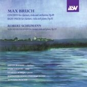 BRUCH:CONCERTO FOR CLARINET VIOLA & ORCHESTRA OP.88/8 PIECES FOR CLARINET VIOLA & PIANO OP.83/SCHUMANN:MARCHENERZAHLUNGEN FOR CLARINET VIOLA & PIANO OP.132:TOMASSO PLACIDI(cond)/HANNOVER RADIO PHILHARMONIC/STEVEN KANOFF(cl)/ETC