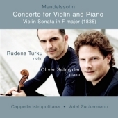 TOWER RECORDS ONLINE㤨֥롼ǥ󥹡ȥ륯/Mendelssohn Concerto for Violin and Piano, Violin Sonata in F Major / Rudens Turku, Oliver Schnyder, etc[AV2170]פβǤʤ2,371ߤˤʤޤ