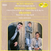 Schumann: Maerchenerzaehlungen;  Mendelssohn / Apollon
