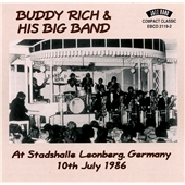 Buddy Rich & His Big Band At The Stadshalle Leonberg, 1986