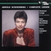 Schoenberg: Complete Lieder / Lange, Bertelsen, Lonskov