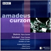 Brahms, Schubert: Quintets / Curzon, Amadeus Quartet