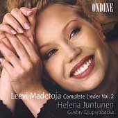 Madetoja: Complete Lieder Vol 2 / Juntunen, Djupsjoebacka Madetoja: Complete Lieder Vol 2 / Juntunen, Djupsjoebacka
