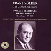 Franz Voelker - The German Repertoire - Mozart, Weber